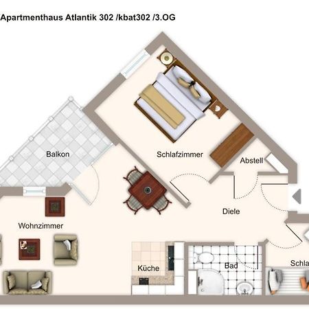 Apartmenthaus Atlantik Apartmenthaus Atlantik 302 Ostseebad Kühlungsborn Kültér fotó